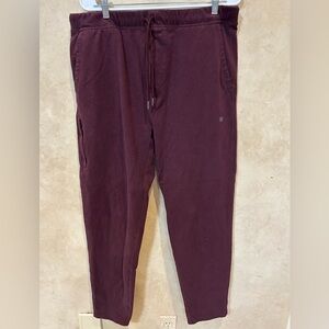 Mack Weldon Maroon Joggers